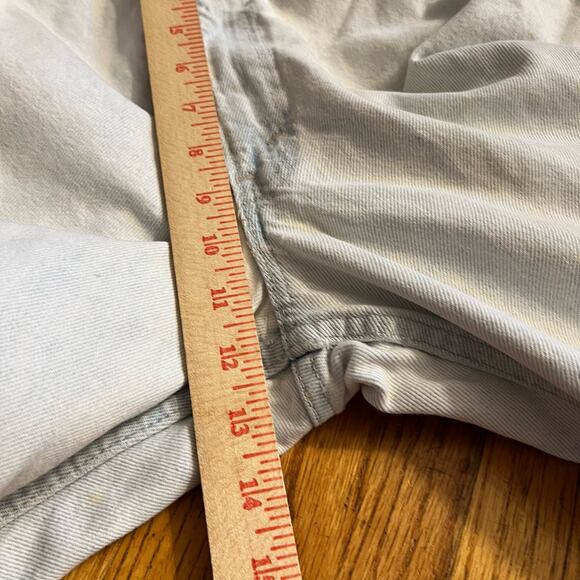 Levi’s Jeans Mens 36 X32 Vintage USA Light Wash 550 Orange Tab Distressed ** - Picture 12 of 14